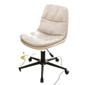 Computer chair, sedentary makeup chair, desk chair, study adjustable stool, college student dormitory casual swivel chair