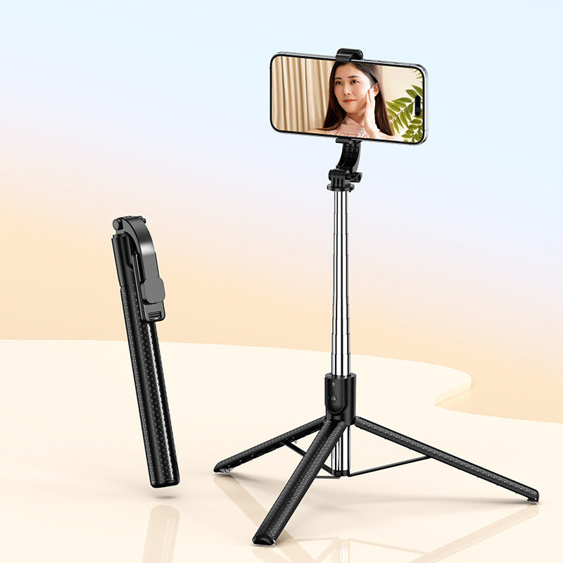 r7l selfie stick 1.7m handheld stabilizer anti-shake r7l telescopic bluetooth remote fill light phone holder