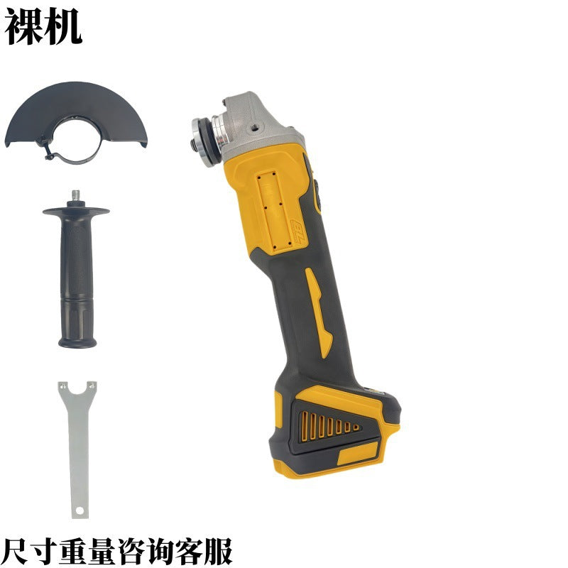 Cross-border 21V lithium battery brushless high-power angle grinder, high torque impact wrench combination power tool set
