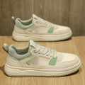 Men's 2025 new winter breathable lightweight mesh casual sneakers - student sports soft sole versatile white mesh shoes