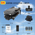 Uav p20 drone - auto return to home, gps, 3-axis gimbal, 8k aerial photography, obstacle avoidance, quadcopter, remote control aircraft