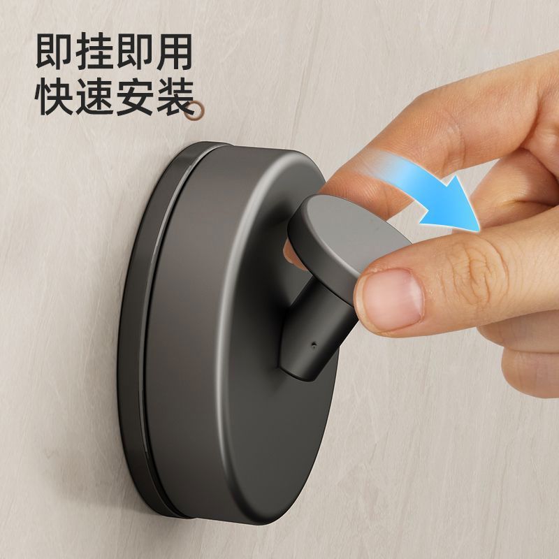 Suction cup door back hook for hanging clothes, adhesive hook, casual creative kitchen adhesive hook, punch-free hook, strong adhesive