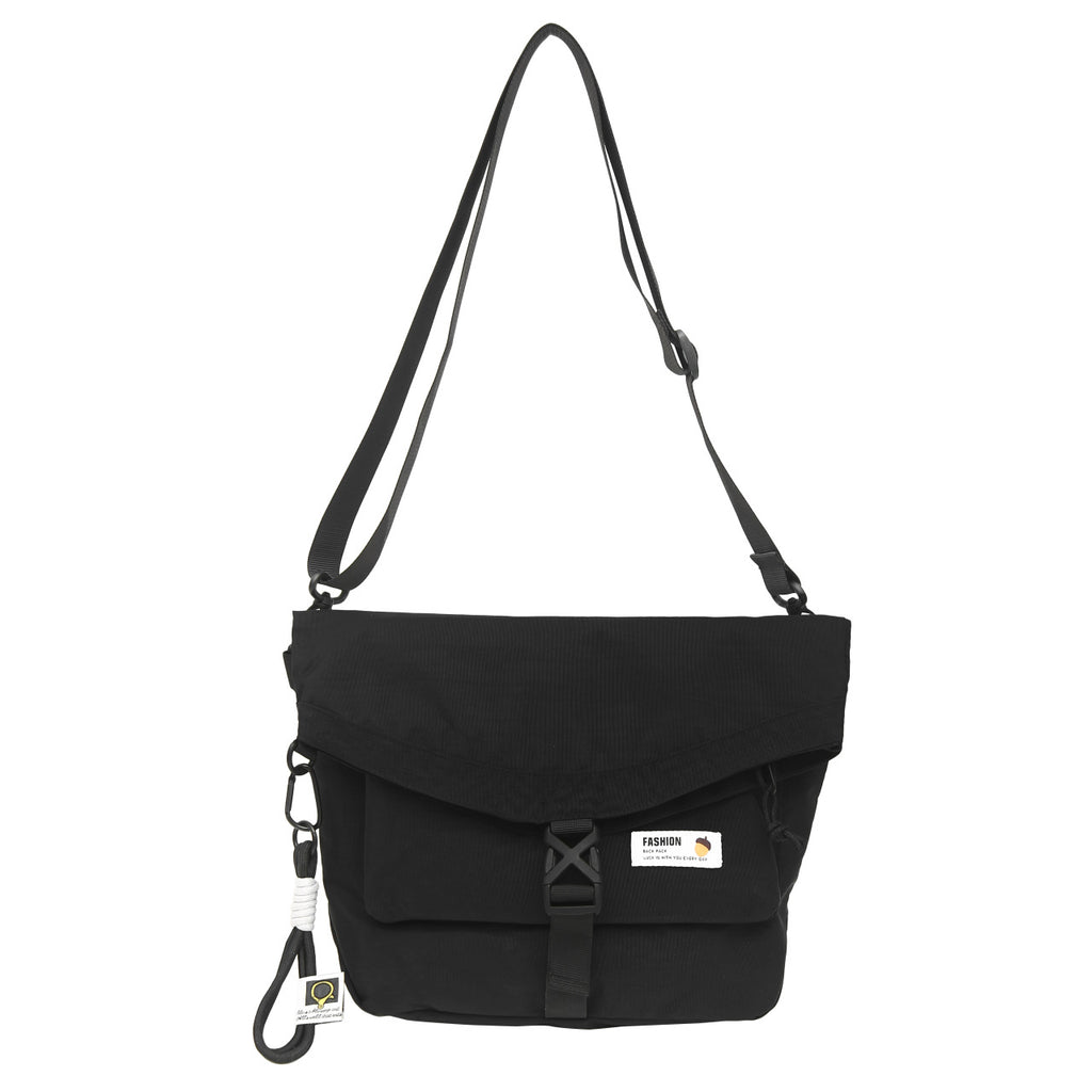 Crossbody bag 2024 new men's trendy brand functional tooling style fanny pack women's fashion sports shoulder large-capacity cycling bag