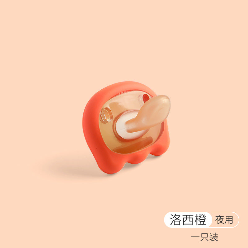 Nano silver bite bite baby pacifier silicone bite bag pacifier baby bite toy bite teething stick teether