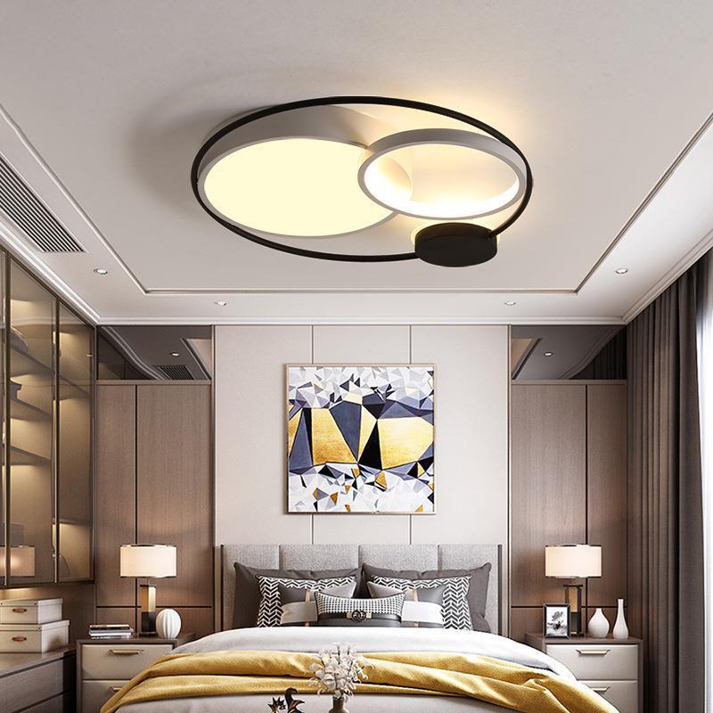 Bedroom light simple modern creative LED Nordic style ceiling light wandering earth small living room children's room lighting