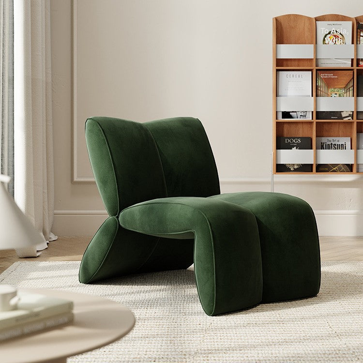 Accessible luxury modern living room designer single lazy sofa chair hotel beauty salon rest reception balcony casual chair