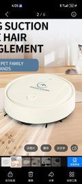 Fully automatic smart robot vacuum cleaner - all-in-one mopping and sweeping system for home floors, tiles, and more - powerful cleaning power