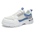 Men's 2026 spring new mesh breathable athletic casual shoes - youth trendy versatile chunky sole skate shoes