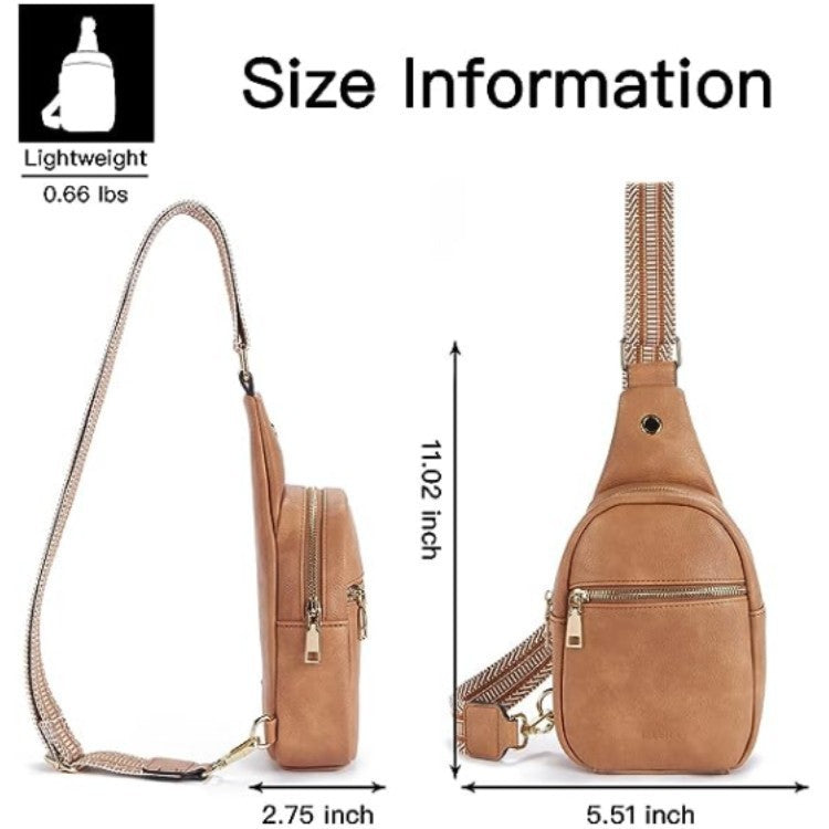 Spot   fanny pack outdoor portable women's small shoulder bag leather messenger bag women pu breast bag