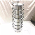 Aluminum potexport pot 7pcs high ear suit aluminum pot soup pot suit kitchenware