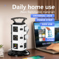 Vertical socket british standard hong kong multi-function usb universal power strip european standard household power supply american standard american