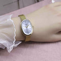 4600a-gold mesh belt white
