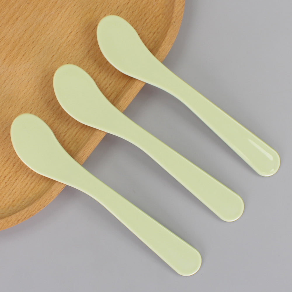 Beauty salon spa mask tools soft mask stick plastic mixing stirring stick scraper plate application stick