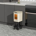 Wutong leaves fall [sliding cover with wheels + straight legs + 1 layer of tray]
