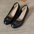 【clearance sale】new summer women's leather shoes - soft leather, soft sole, wear-resistant, breathable, waterproof, odor-resistant, and suitable for indoor wear