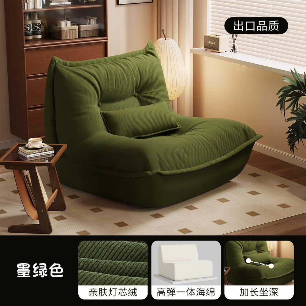 Lazy sofa can lie down and sleep recliner caterpillar single sofa nest chair human dog house tatami sofa chair