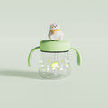 Factory direct supply supports logo personalized bearkids water cup tritan material infant leak-proof straw cup