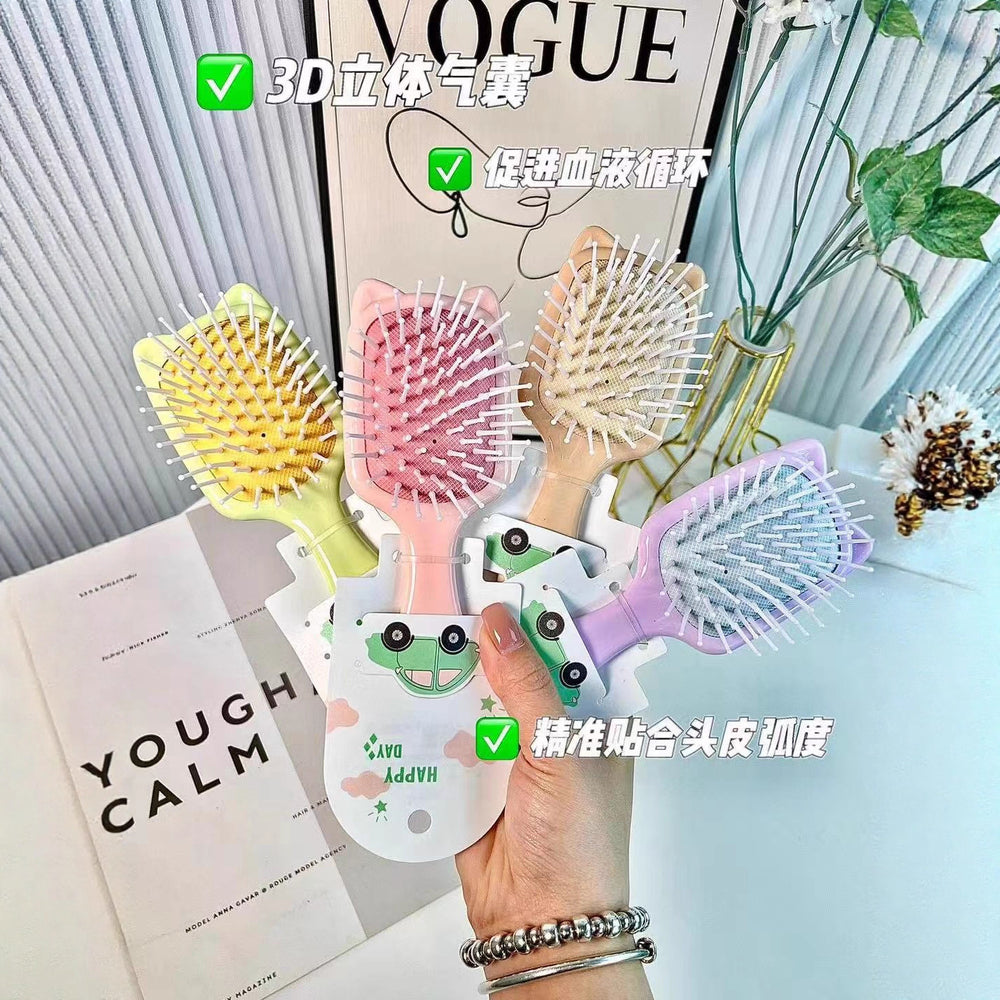 Air cushion comb, massage air bag comb, head, portable hair smoothing, women's special mini fluffy high skull scalp