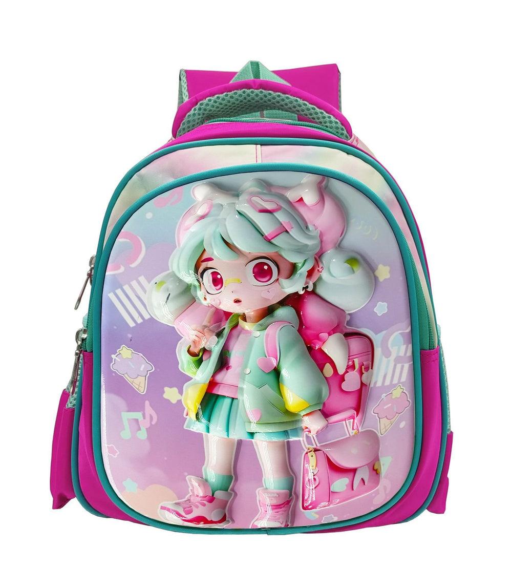 2024 in-stock export kindergarten backpack - cute and fun toddler nylon backpack, breathable and waterproof