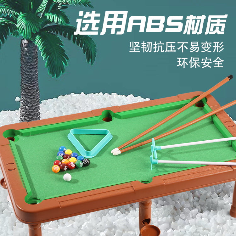 best-selling pool table, suitable for home use, mini pool table for kids, multi-functional board game toy, indoor two-player game for men