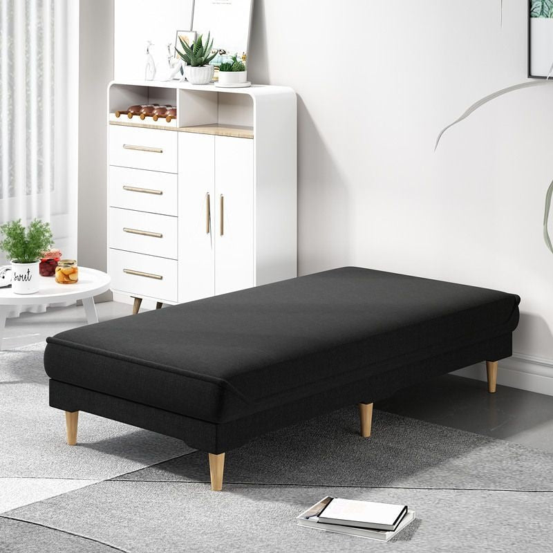Balcony sofa bed all-in-one dual-purpose widened patchwork bed single bed adult chaise lounge side bed extension bed end stool