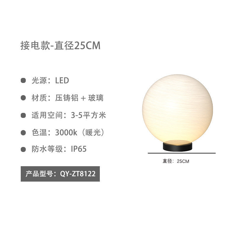 Outdoor pillar lights solar globe lights landscape garden yard lights outdoor fence lights villa gate pillar lights