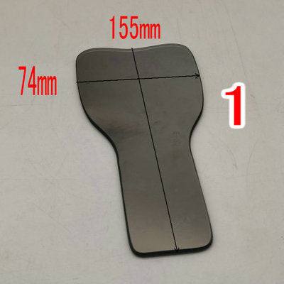 Glass dental reflector, double-sided single-sided background, jaw buccal lingual photographic plate, restoration of camera tools, oral cavity