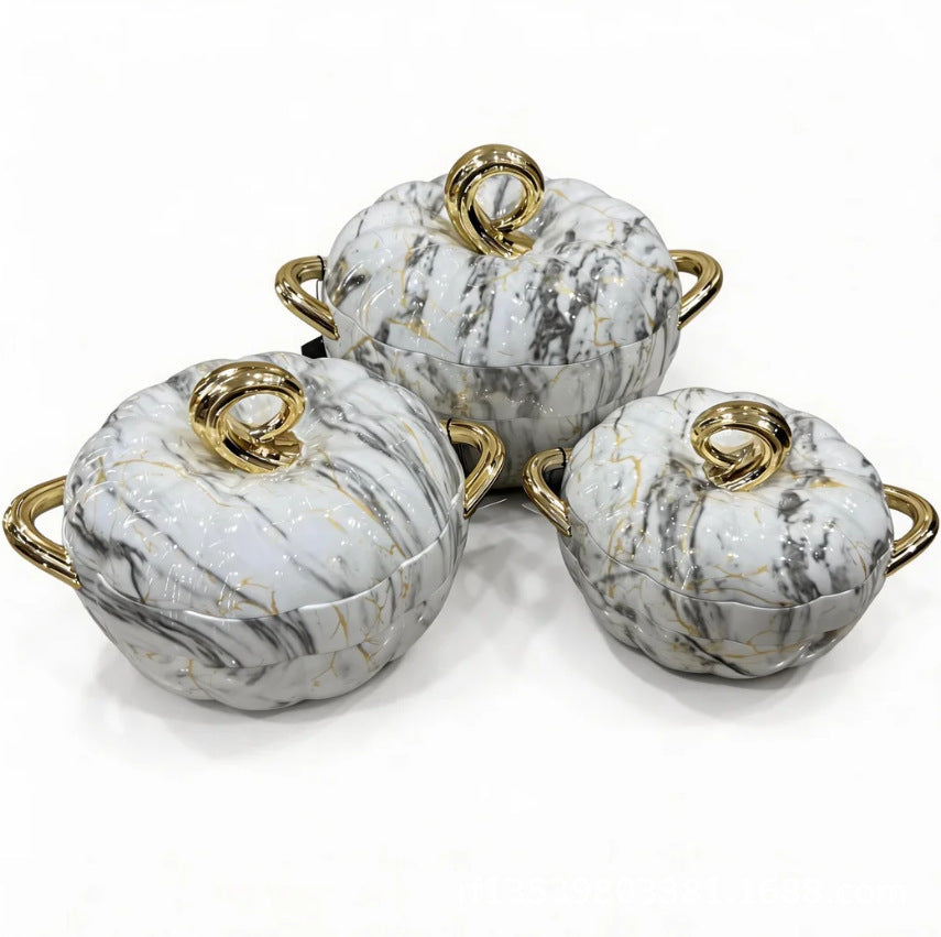 Food warmer container new arrival thermal lunch box export cross-border 3pcs thermal box thermal tableware