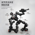 Kids' assembly mecha warrior alloy robot - boy's educational transforming dinosaur mechanical tyrannosaurus rex model toy