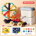 Large, thickened snowflake building blocks for kids - educational puzzle toy for boys, girls, and toddlers - perfect gift for preschool and kindergarten