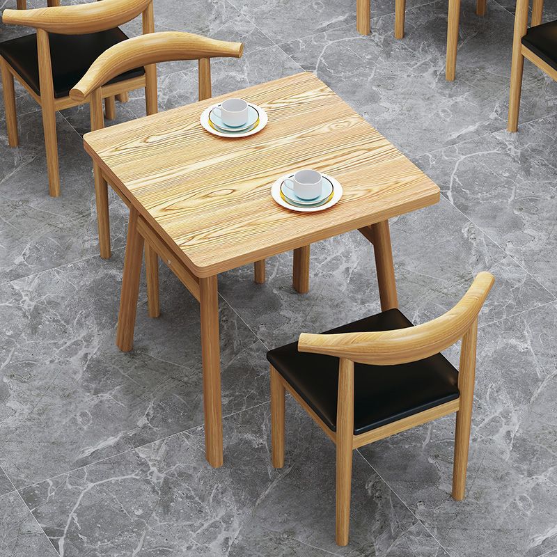 Complete dining table and chair combination Snack bar Milk tea breakfast shop restaurant table and chair canteen dining table and chair commercial restaurant table and chair