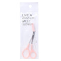 Manufacturer's eyebrow trimming scissors with comb, eyebrow scissors, small scissors for beginners, beauty scissors with eyebrow comb, eyebrow shape, hot style