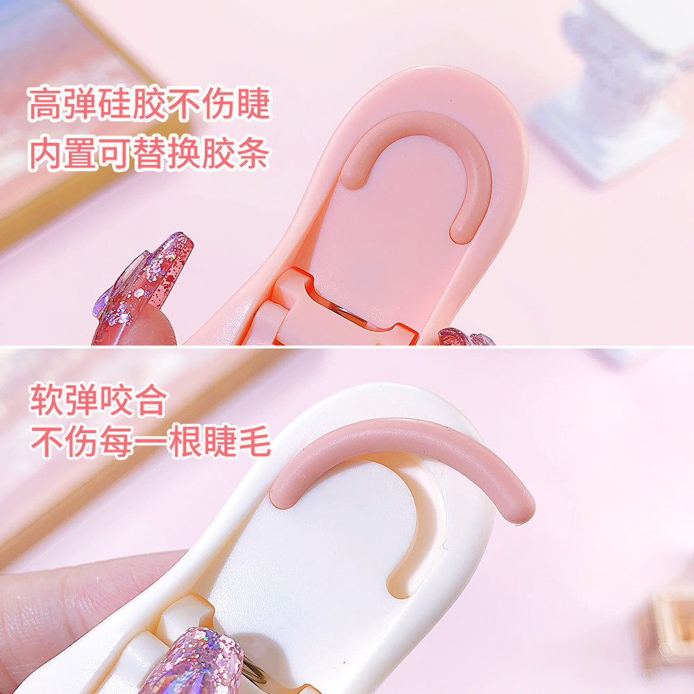 Colorful fenling cat claw eyelash curler wide angle long-lasting hair-styling curling clip boundless eyelash curler makeup tool