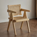 Chair solid wood rattan dining chair rattan chair armrest k chair for homeb&b rattan chair casualnordic dining chair