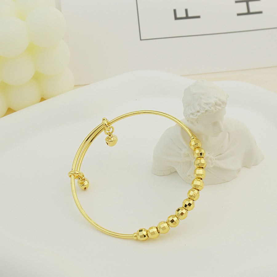 Bohemian chic lightweight personality classic fashion bell bangle geometric shape gift birthday party favor