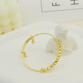 Bohemian chic lightweight personality classic fashion bell bangle geometric shape gift birthday party favor