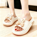 2025 new indoor home "cloud-like" platform slide sandals - women's summer thick-soled height-increasing slippers for outdoor wear