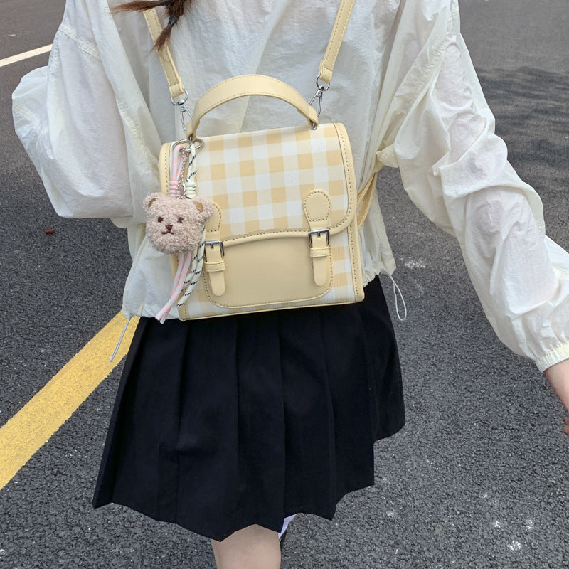 Cross-border backpack women's fashion versatile niche design casual Korean version student class schoolbag lightweight travel backpack