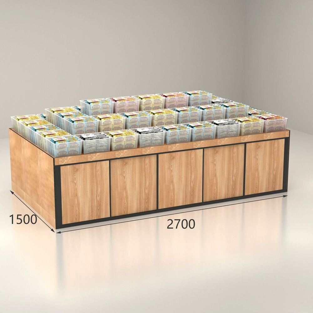 Supermarket shelf display rack bulk food cabinet island cabinet dried fruit candy biscuits bulk cargo cabinet bulk snack shelf