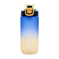 Outdoor sports water cup creative frosted large capacity gradient plastic cup portable high-looking large capacity cup