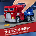 transforming truck vigilante multifunctional inertial car robot model engineering vehicle toy factory direct sales