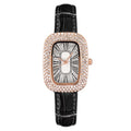Small green watch women's watch niche pigeon egg popular douyin kuaishou live broadcast wholesale rhinestone starry sky women's watch