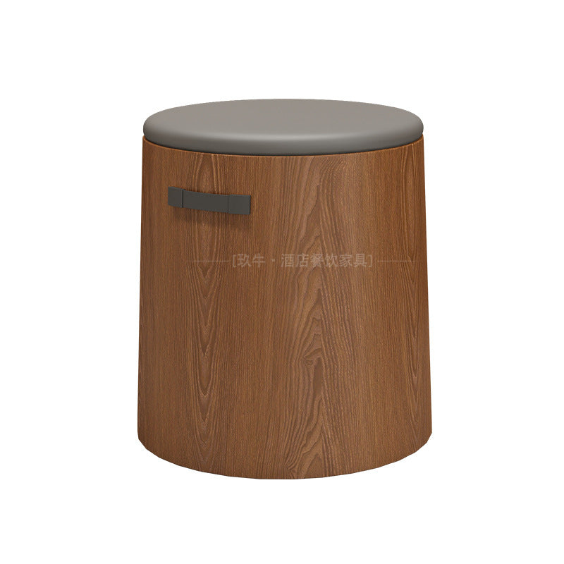 Cafe Solid wood high stool Table and chair combination Simple restaurant Convenience store Table and chair Bar Clear bar Backrest high chair