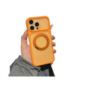 Magnetic rotating stand mobile phone case suitable for iphone17promax apple 16/15/14 anti-fall soft case wholesale