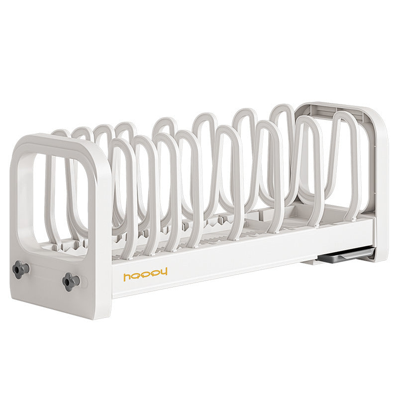 Dish storage rack Drain rack Household multi-functional bowl rack Tableware storage box Cupboard Kitchen dish rack