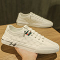 Winter men's breathable 2025 new versatile sports white sneakers men's casual leather shoes slip-on trendy footwear