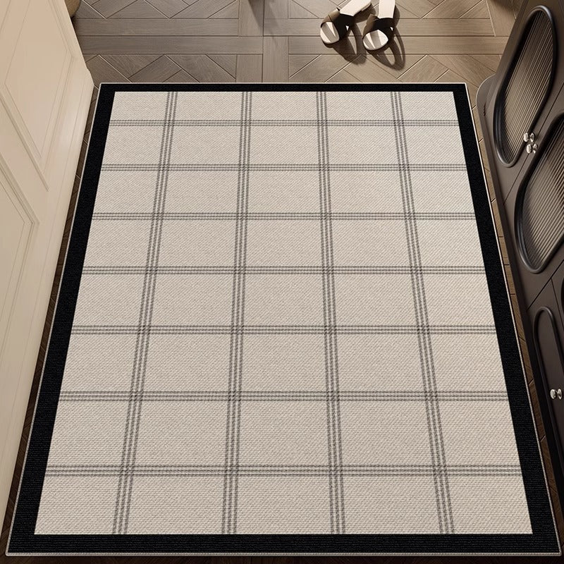 Entrance door mat, new  model: high-end, stain-resistant, wash-free, wipeable doormat for entryways