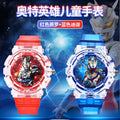 Red zero + blue tiga