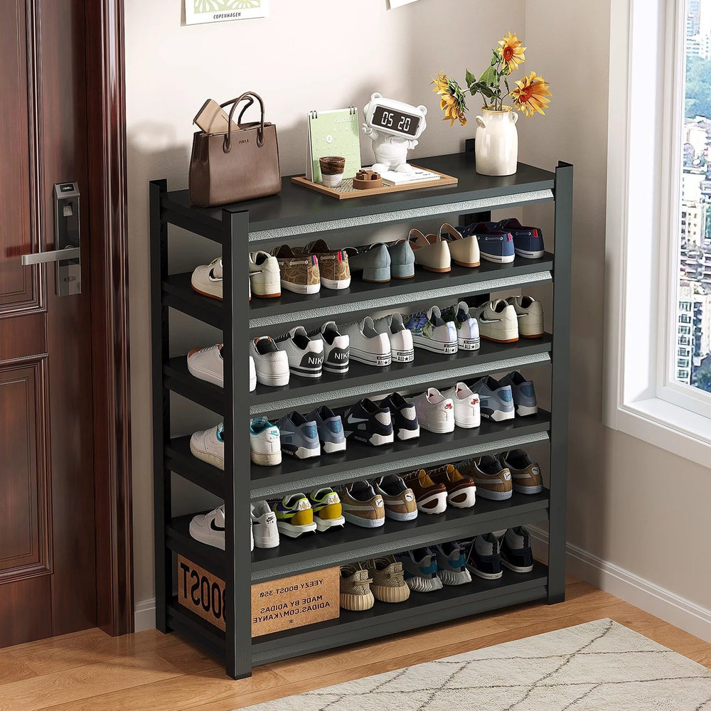 For homesteel shoe rack door floor-standing multi-layer storage rack simple entrance entrance door shoe cabinet storage rack