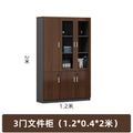 Company office cabinet wooden floor-standing file cabinet file cabinet background cabinet information cabinet wooden board storage cabinet bookcase high cabinet